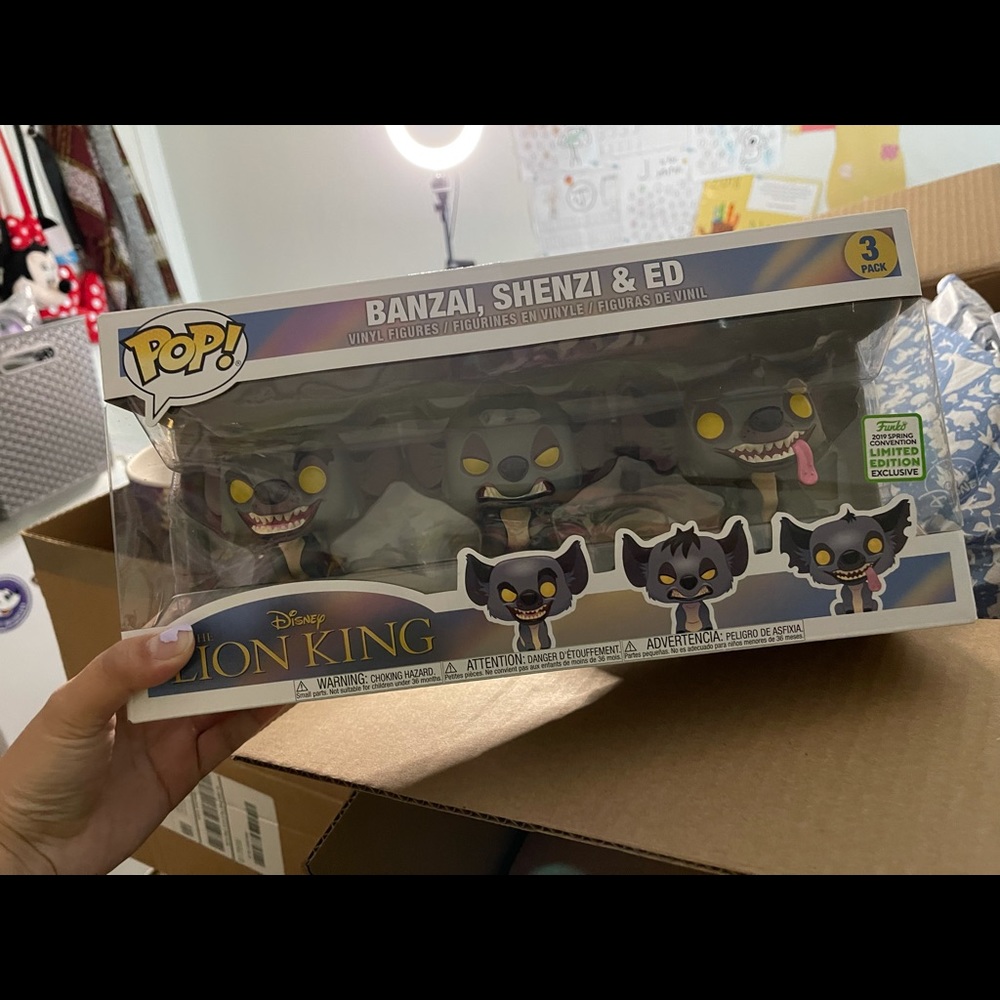 Funko pop the lion king banzai shenzi ed 2019 ECCC